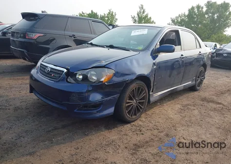 2007 Toyota Corolla S from USA, damaged, VIN 2T1BR32E27C750931